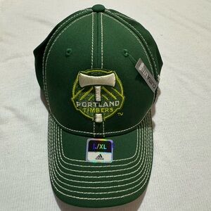 Official MLS Portland Timbers Adidas Climalite Hat NEW